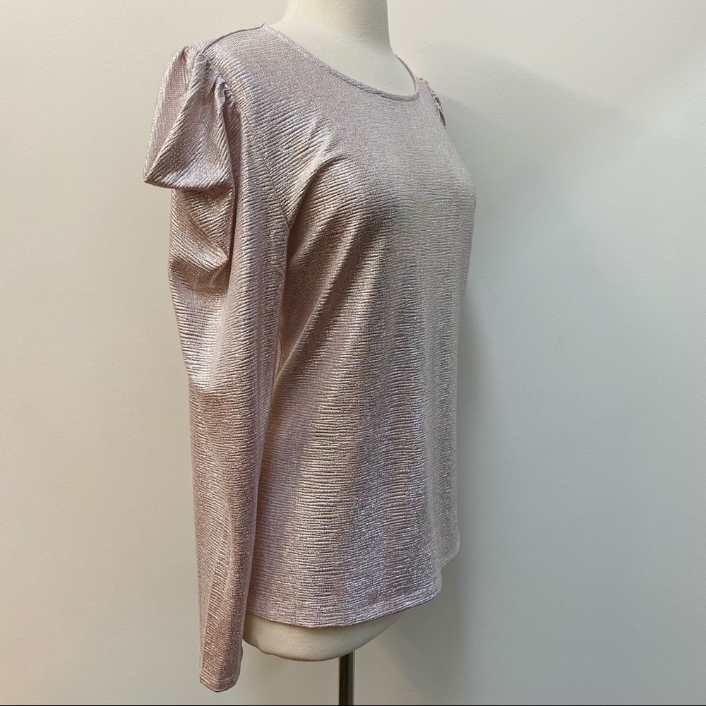 NWT INC Glitz Runway Top, Size L - Picture 6 of 9